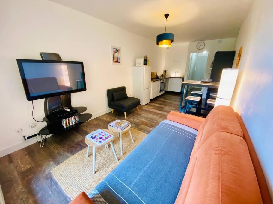 Ferienwohnung "Les Grangettes" Studio Climatise, Proche Plage Sète Exterior foto
